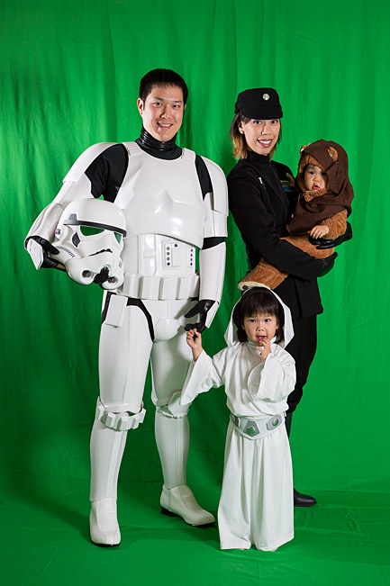 Star Wars Family Photo
