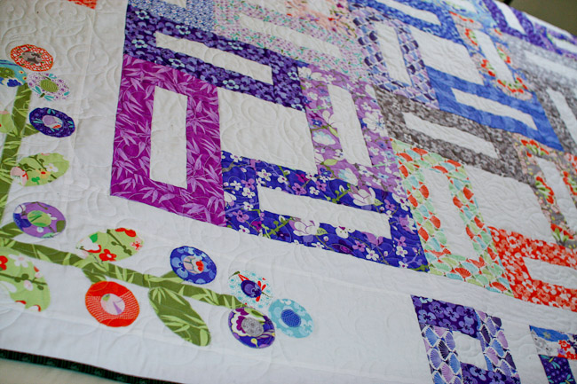 Kate Spain Good Fortune Jelly Roll Quilt