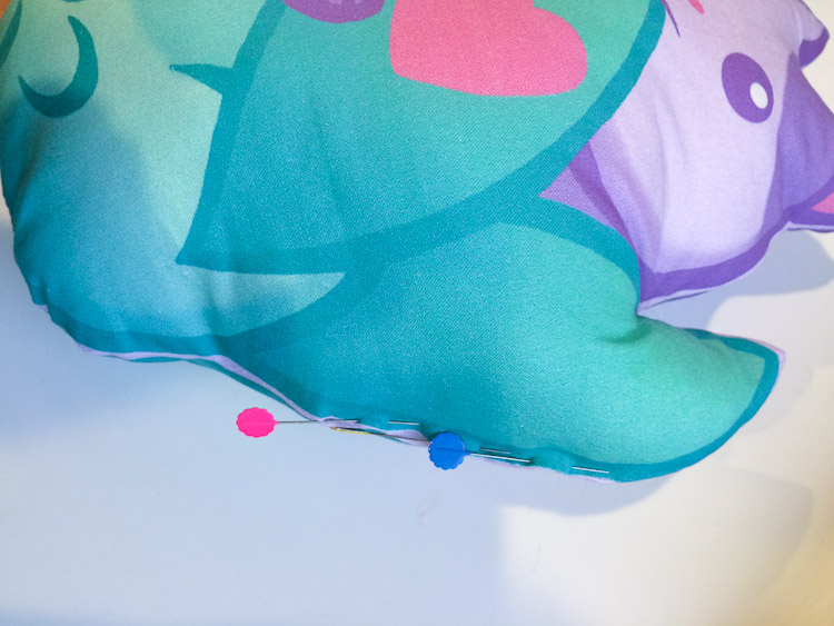 Cat Mermaid Pillow